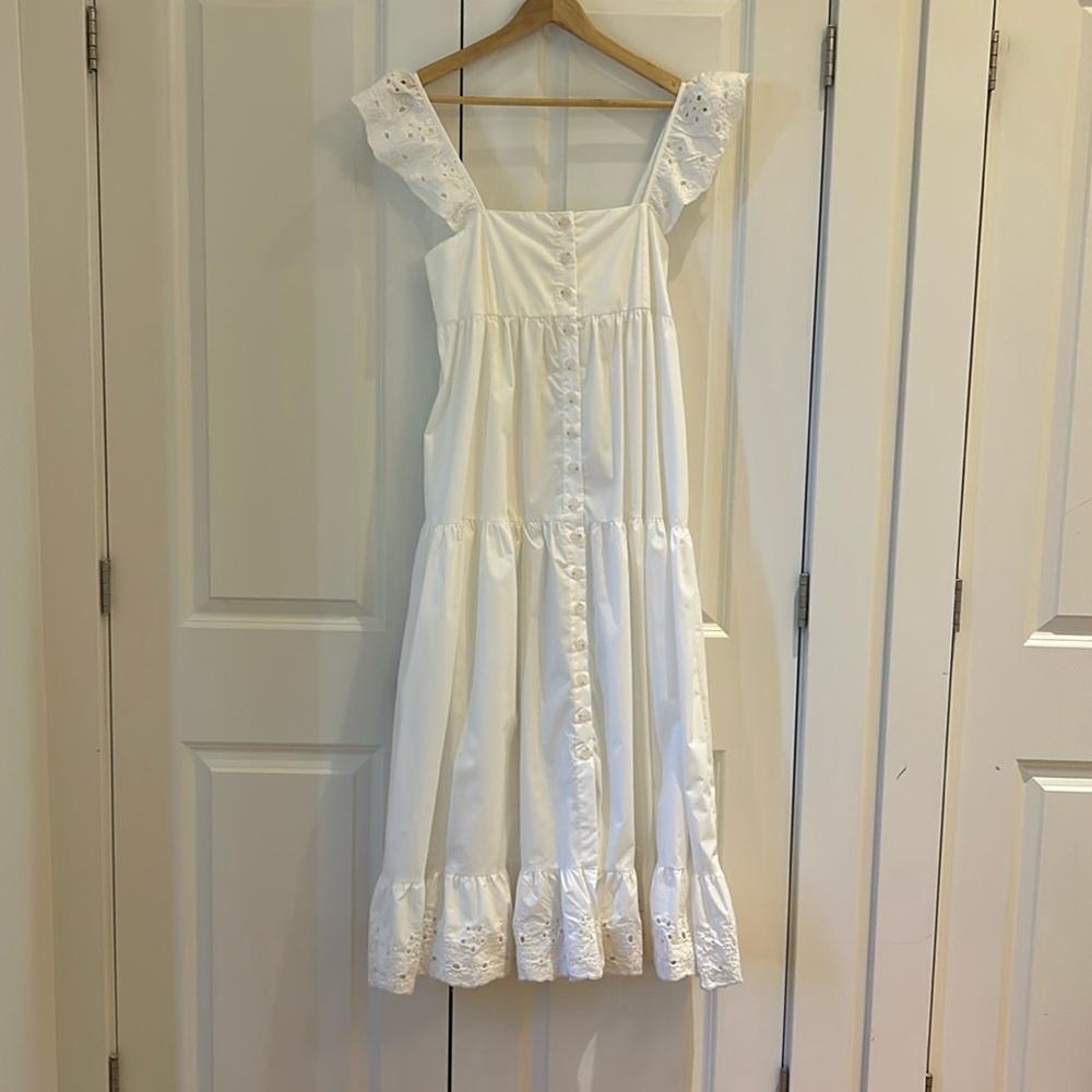 Eyelet maxi sundress